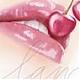   pink lips